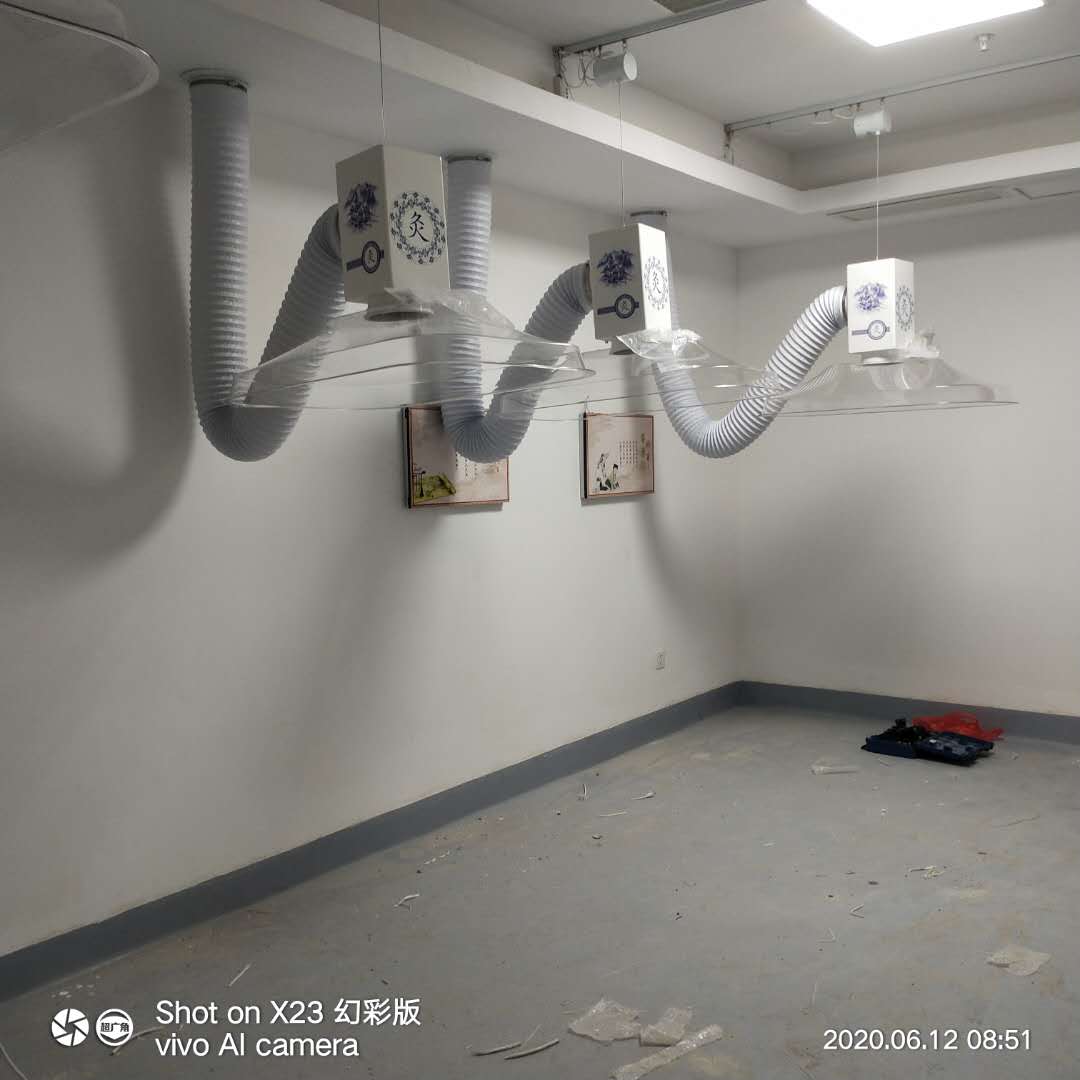 四川中醫(yī)院（華仔）專(zhuān)業(yè)艾灸排煙系統(tǒng)安裝